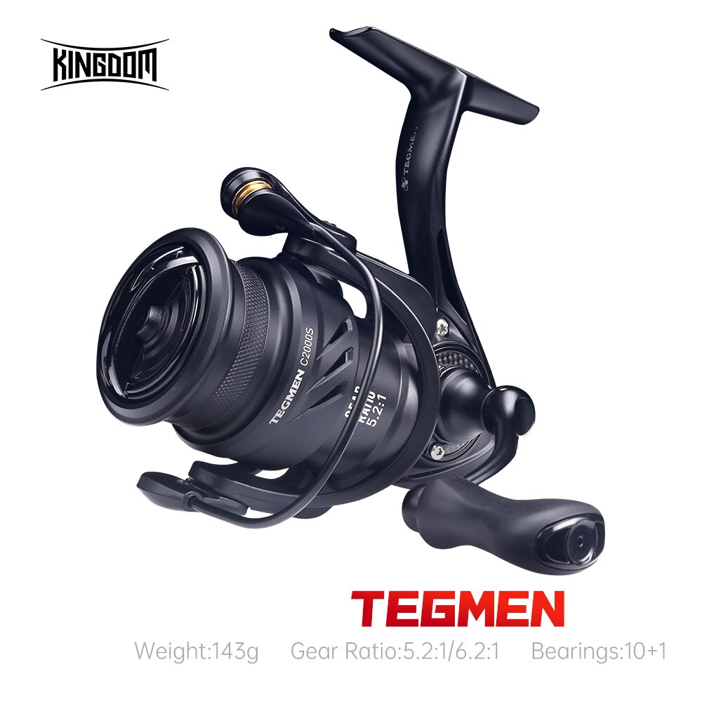 Daiwa Reel Fuego - Kingdom Tegmen-Carretes de pesca giratorios 5,2: