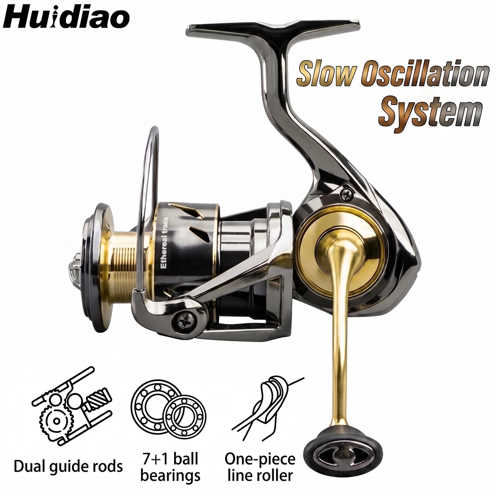 Abu Garcia Reel Max - Carrete de Pesca Giratorio Impermeable Huidiao