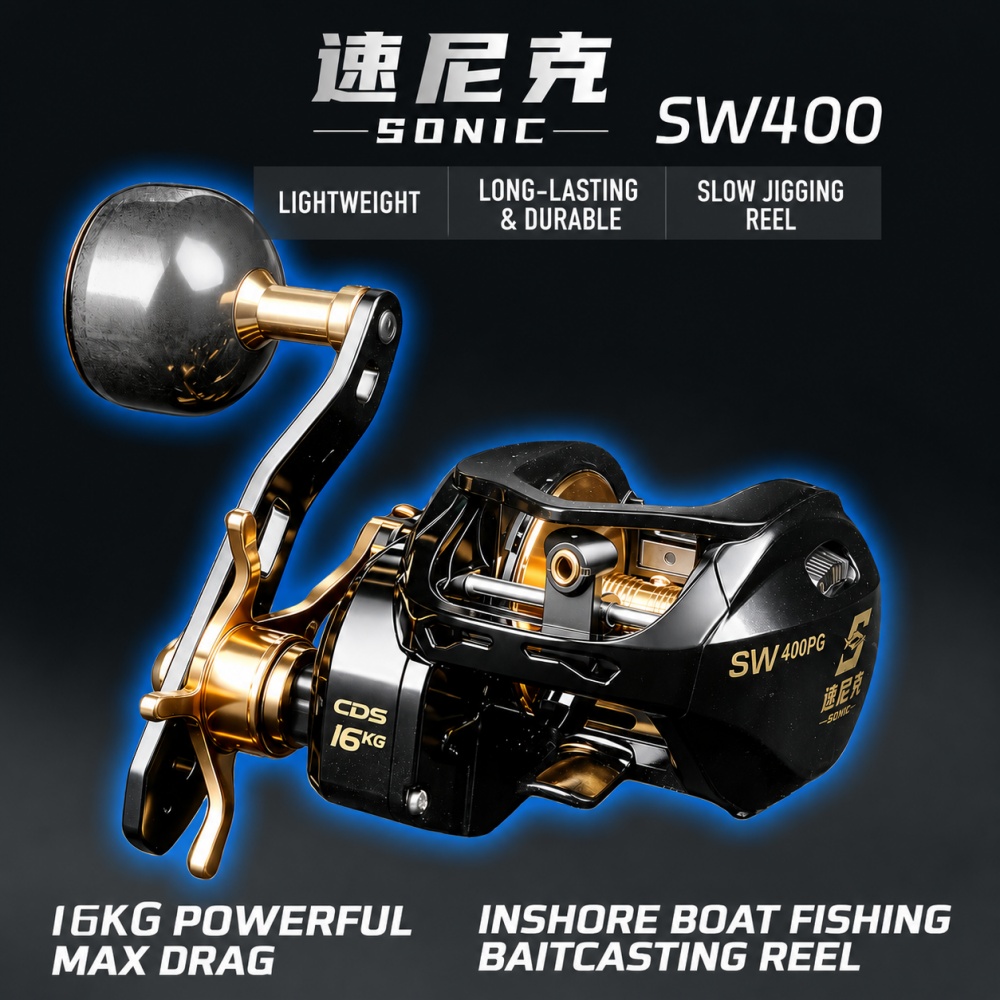 Fishing Boat Anchor - Carrete de Pesca de Agua Salada