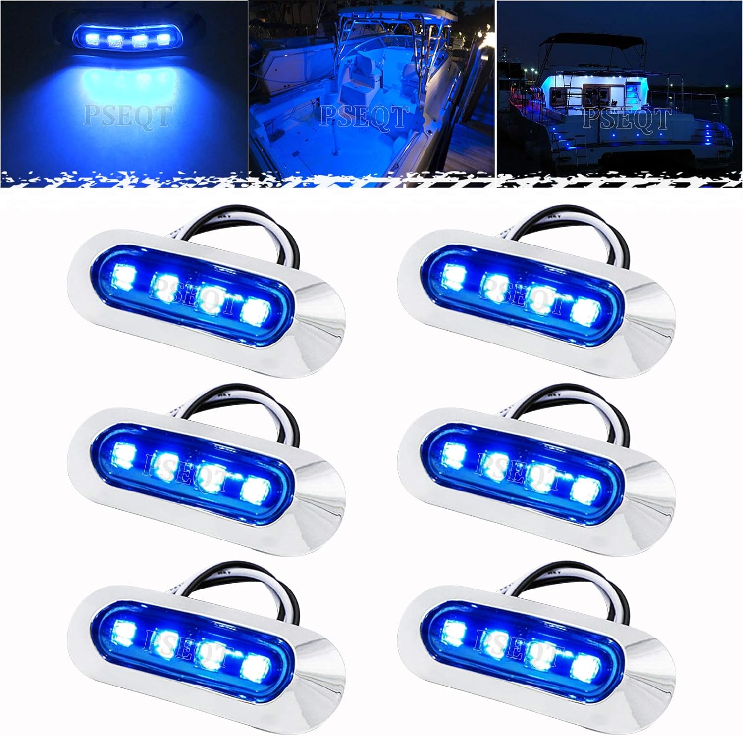 Luces LED marinas impermeables - Fishing Boat Navigation Light reseña y precio