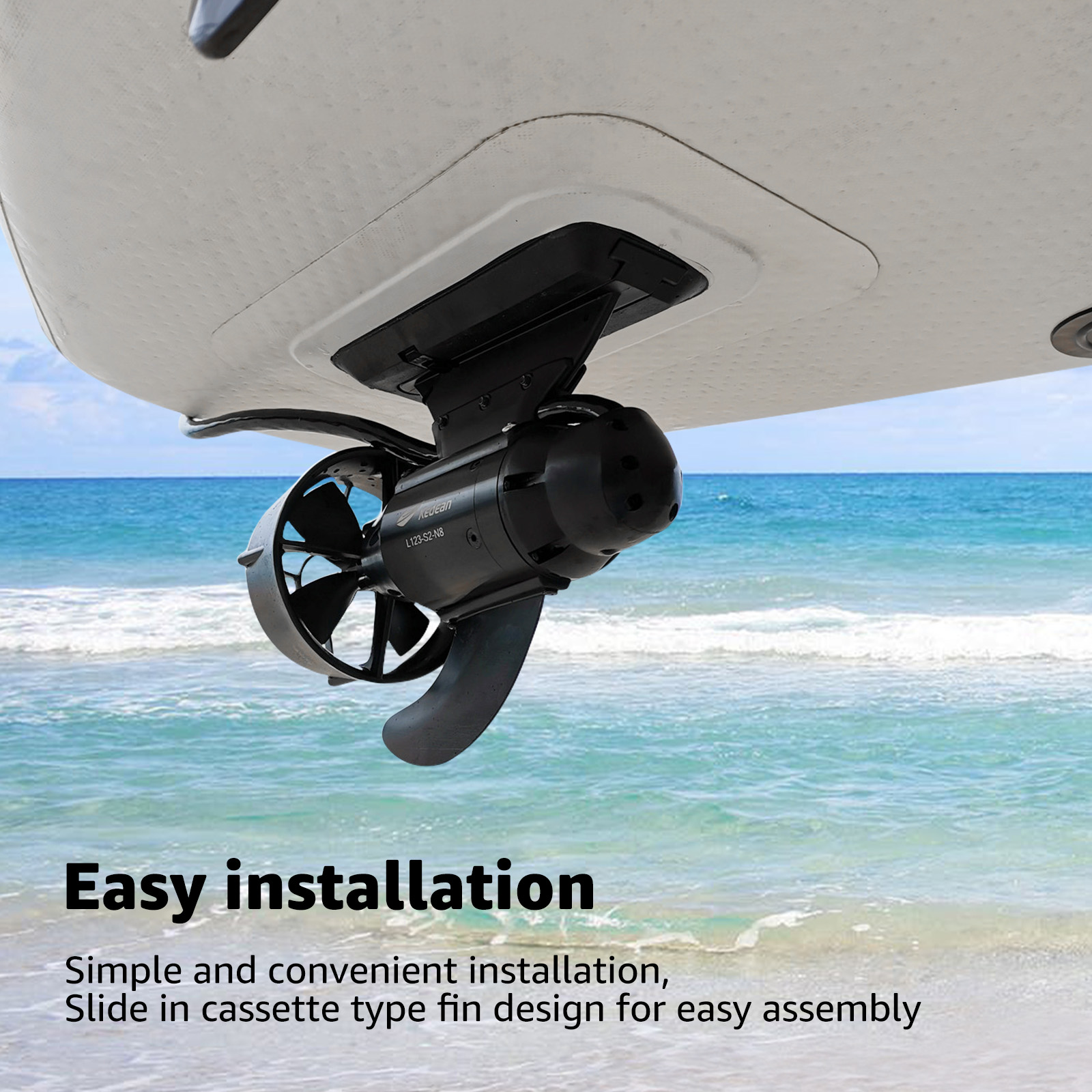 Motor Eléctrico Subacuático de - Fishing Boat Trolling Motor reseña y precio