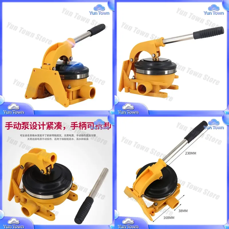 Bomba de achique manual para y - Fishing Boat Bilge Pump reseña y precio