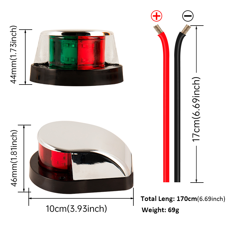 Luz de Navegación Marina LED d - Fishing Boat Navigation Light reseña y precio