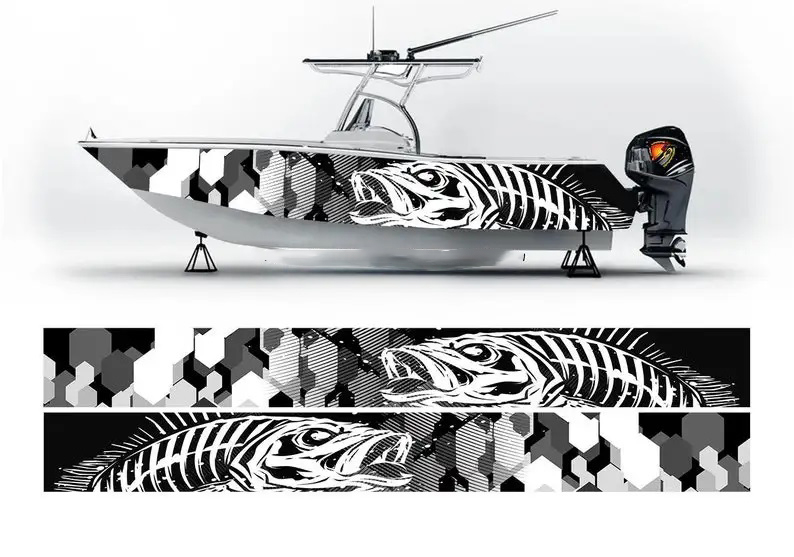 Pontón de vinilo con estampado - Fishing Boat Trailer reseña y precio