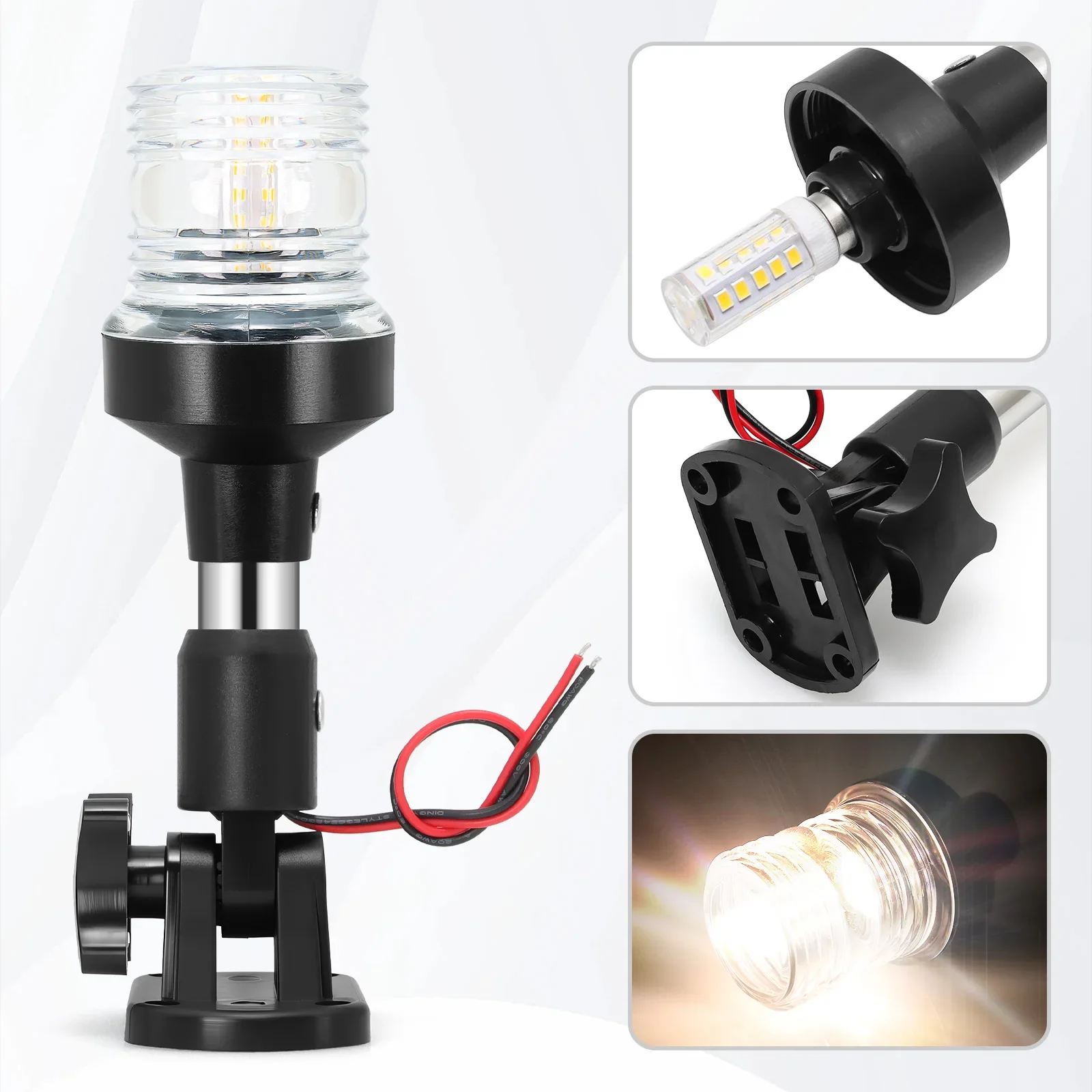 Luz de navegación AD 12-24V, l - Fishing Boat Paddle reseña y precio