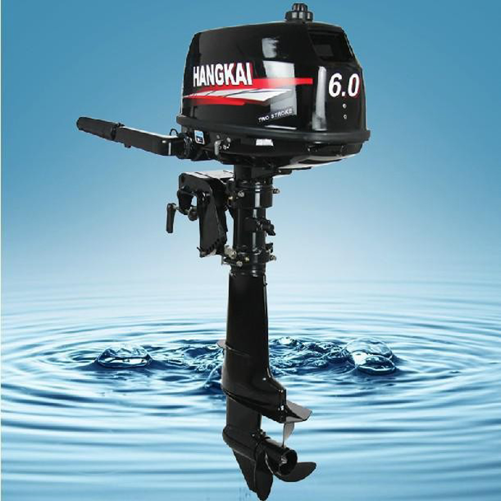 Motor fueraborda Hangkai de 6  - Fishing Boat Outboard Motor reseña y precio