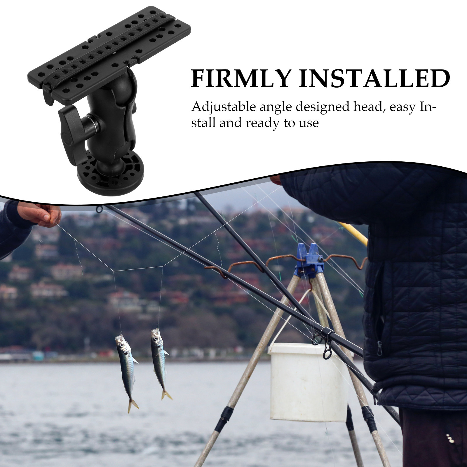 Soporte para Sonda de Pesca, S - Fishing Boat Depth Finder reseña y precio